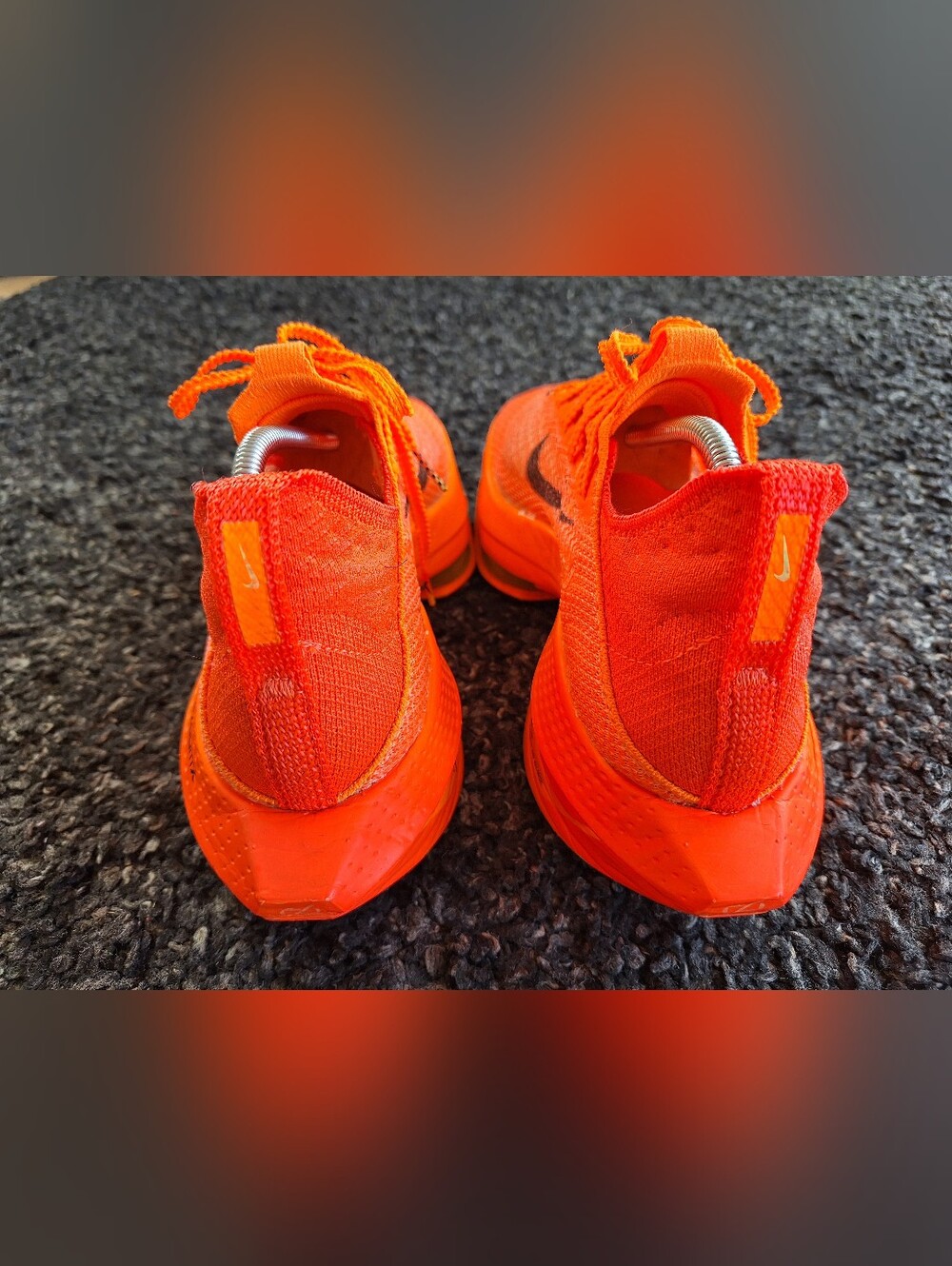 Nike Air Zoom Alphafly NEXT% 2 Women's Shoes Orange/Black AtomKnit US 9.5 - Picture 7 of 14